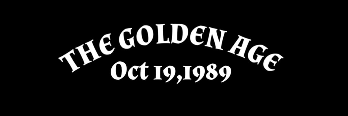 THE GOLDEN AGE