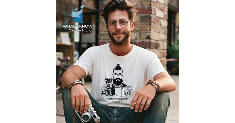 Whale Known-Pet lover-Hipster-WhiteT