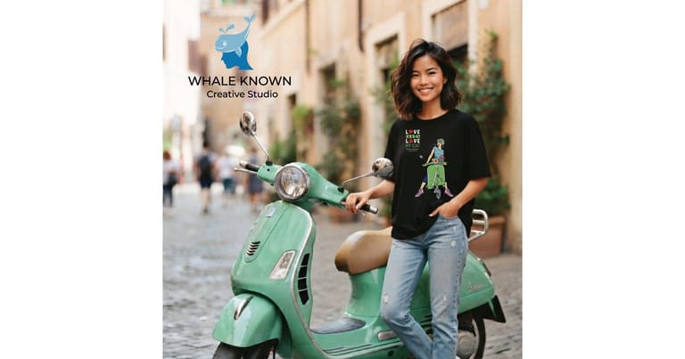 Whale Known-Pet lover-Vespagirl-Cat-BlackT